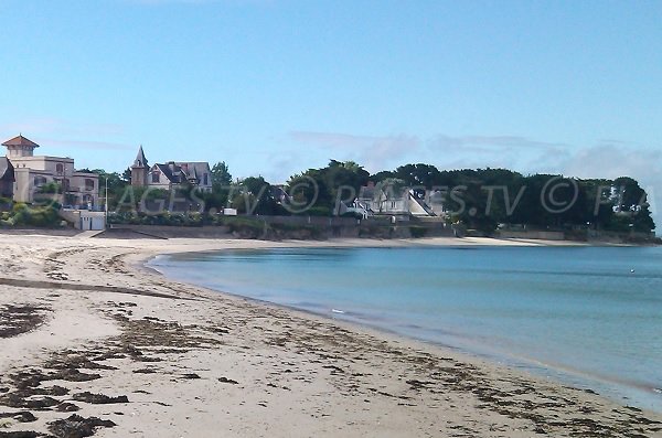 Photo de la plage de Keraude à St Pierre de Quiberon