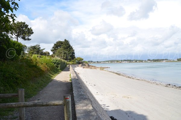 Photo de la plage de Kerbihan à La Trinité sur Mer