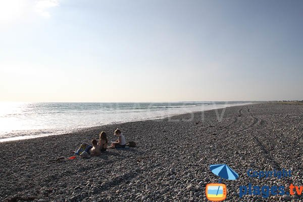 Plage pour le surf à Tréogat à proximité de la pointe de la Torche