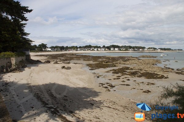 Plage au sud du Port d'Orange à St Pierre de Quiberon