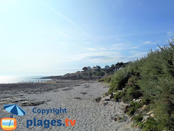 Plage de Kercambre à St Gildas de Rhuys