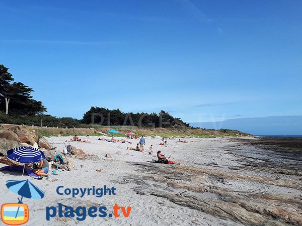 Sable de la plage de Kercambre - Saint Gildas de Rhuys