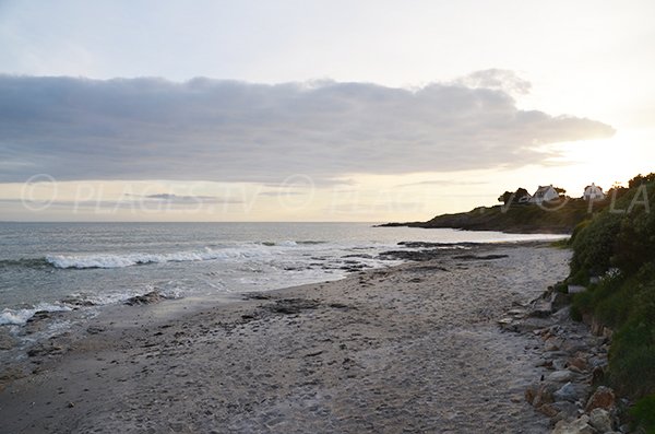 Plage de Kercambre en Bretagne