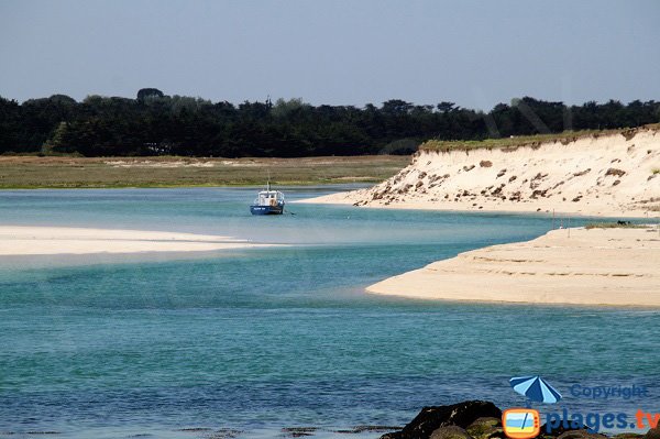 anse de Kernic en Bretagne