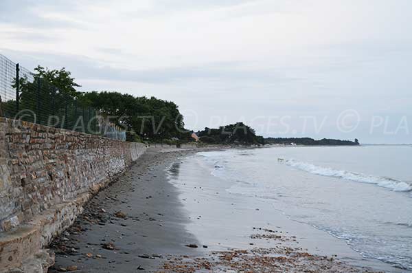 Plage de Kerfontaine sur la presqu'ile de Rhuys