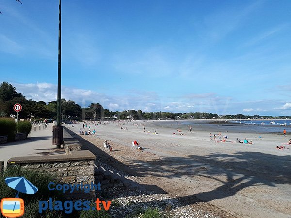 Accès à la plage de Kerfontaine à Sarzeau