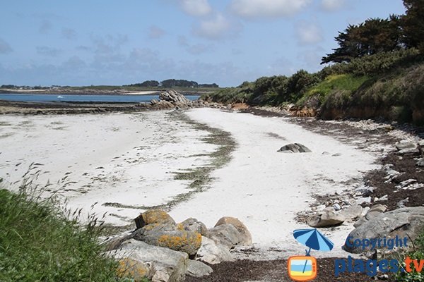 Photo de la crique de Kergoz à Landéda - Bretagne