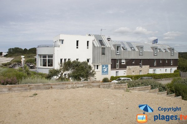 Hotel sur la plage de Kerguélen - Larmor-Plage