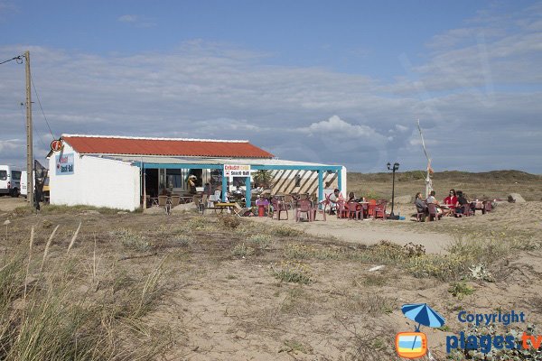 Restaurant of Kerhillio beach in Erdeven