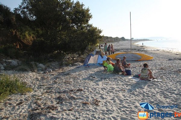 Soirée sur la plage de Keriec