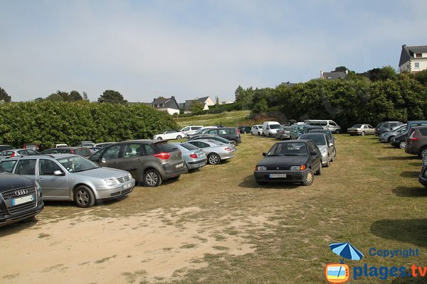 Parking de la plage de Keriec