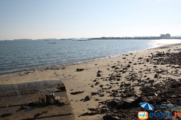 Photo de la plage de Kerigou à St Pol de Léon