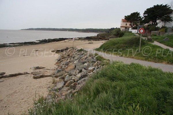 Coastal path of St Nazaire