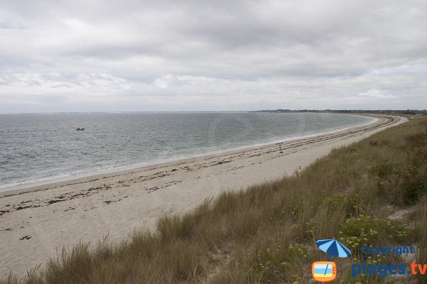 Photo de la plage de Kerler à Fouesnant