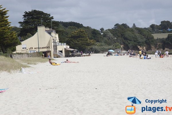 Restaurant sur la plage de Kerleven - La Forêt Fouesnant