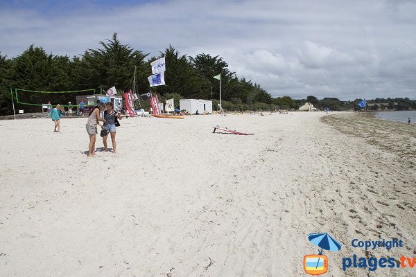 Photo de la plage de Kerleven à La Forêt Fouesnant - Bretagne