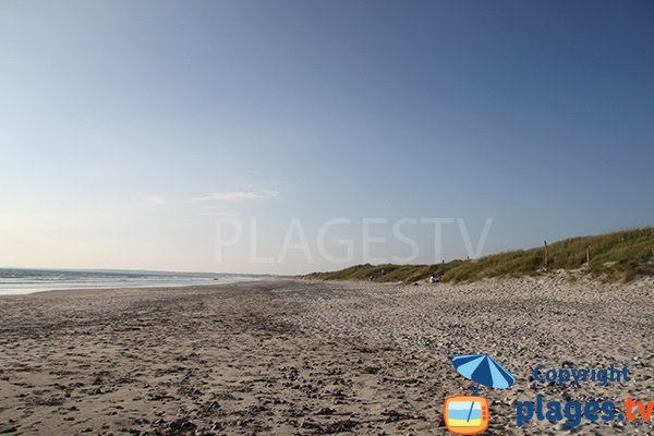 Plage de Kermabec à Tréguennec