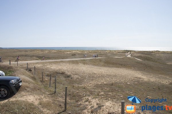 Dune of Erdeven beach - Kerminihy