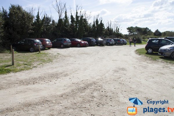 Parking de la plage de Kermor - Combrit