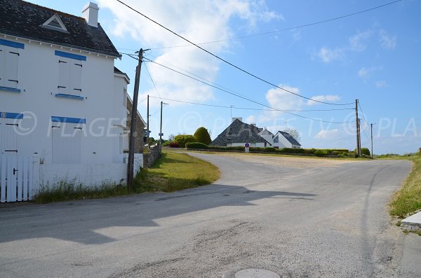 Parking of Kermorvan beach - Quiberon