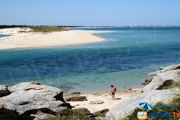 Flèche de Keremma dans la baie de Kernic