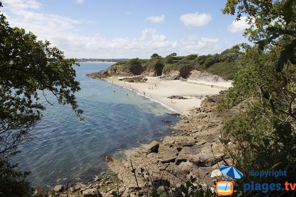 Photo of Kernous beach in Concarneau in France