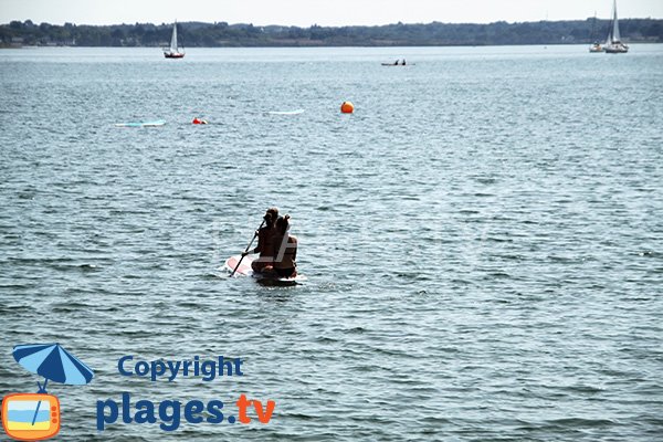 Kayaking on the island of Arz