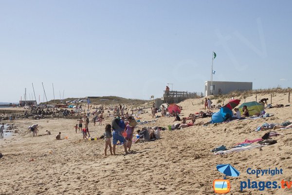 Kerourier beach in Erdeven - Brittany