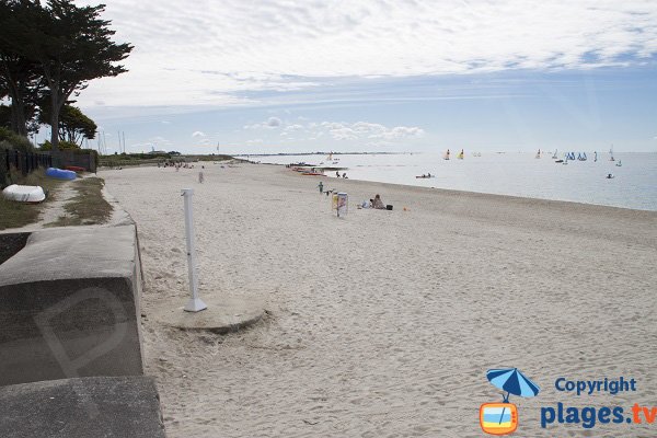 Plage de Kerpape à Larmor-Plage