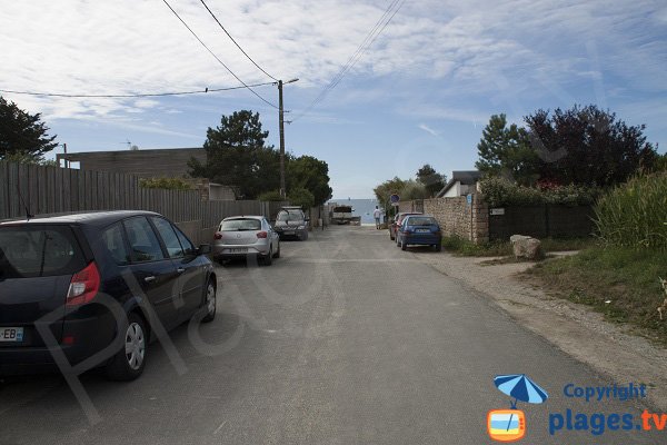 Chemin de la plage de Kerpape - Larmor-Plage