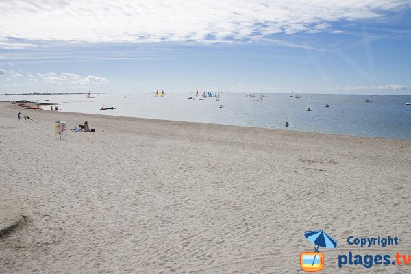 Photo de la plage de Kerpape de Larmor-Plage