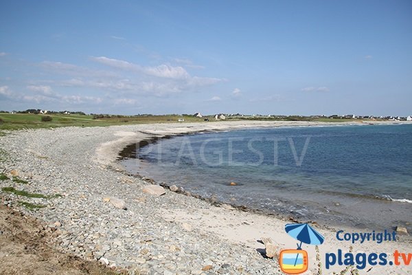 Photo de la plage de Kerrest à Plozevet - Bretagne