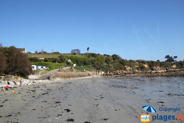 Plage de Kersaliou à Saint Pol de Léon