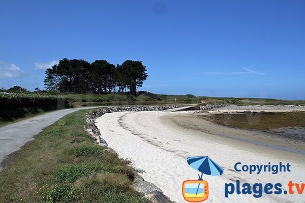 Photo de la plage de Kervenni à Plouguerneau - Bretagne