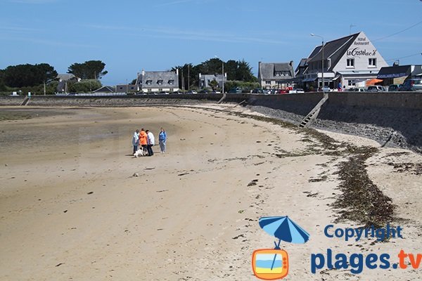 Kervenni et sa plage à Plouguerneau