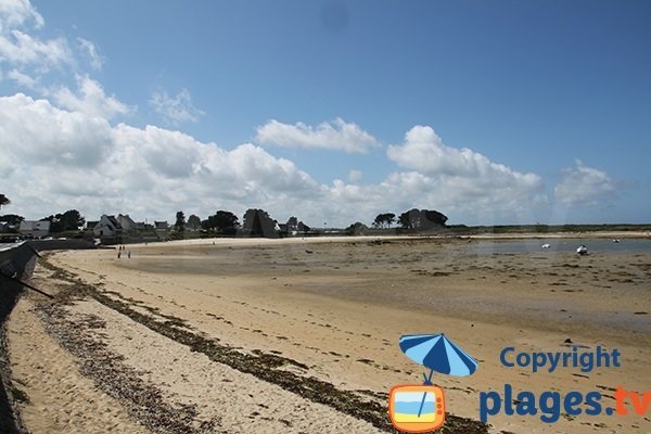 Plage de Kervenni à Plouguerneau - Bretagne