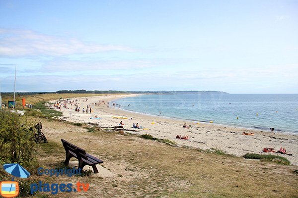 Plage surveillée de Kerver - Arzon - St Gildas de Rhuys