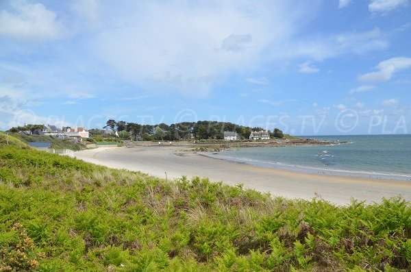 Plage de Kervillen à La Trinité sur Mer