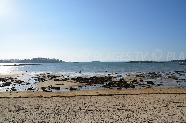 Baie de Keryvon depuis la plage