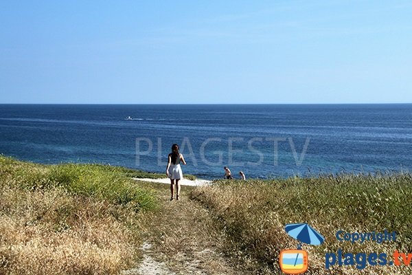 Environnement de la plage de Kerziny - Plouhinec