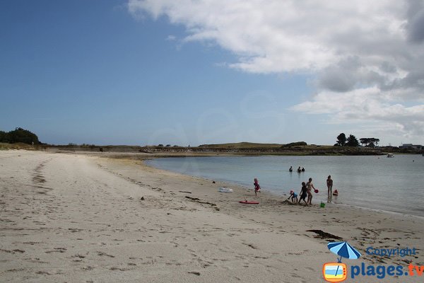 Mer calme à Plouguerneau