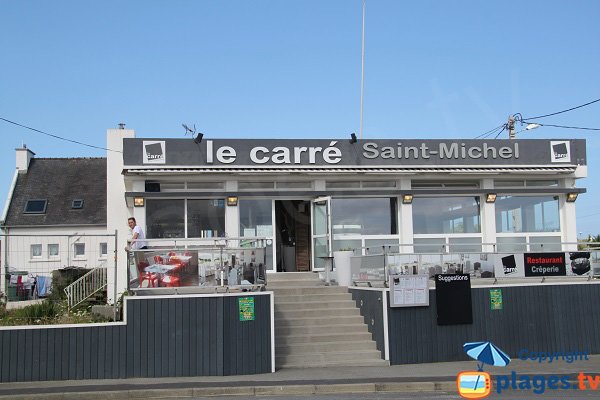 Restaurant à côté de la plage de Korejou - Plouguerneau