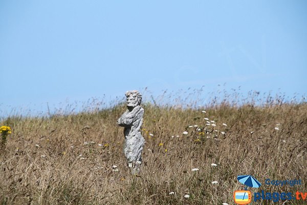 Statue à Plouguerneau