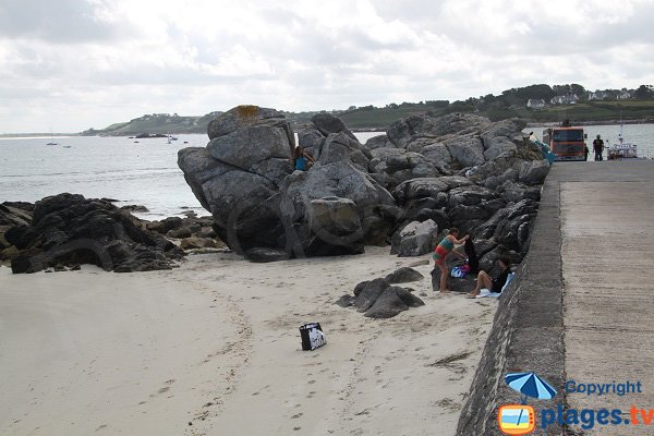 Rochers autour de Korejou Port - Plouguerneau