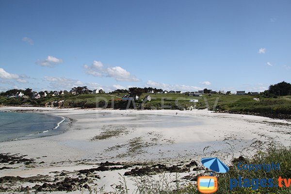 Plage de Korn ar Gazel à Saint Pabu - Finistère