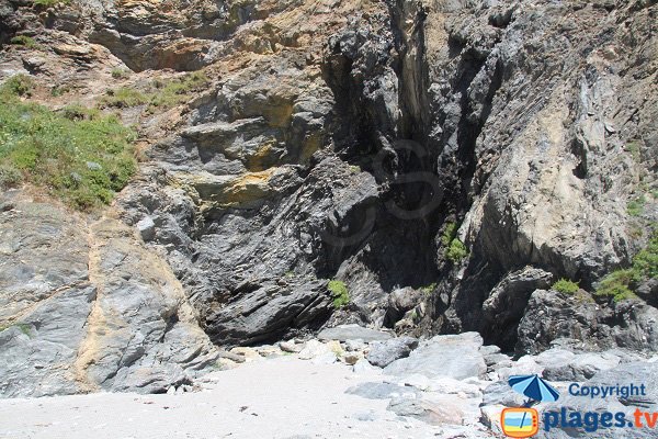 Schiste à Belle Ile en Mer