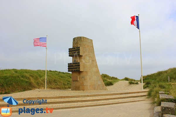 Mémorial du 6 juin 1944 pour le général Leclerc - St Martin de Varreville