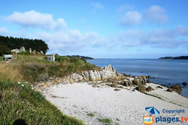 Photo de la Grève de La Croix à Guissény