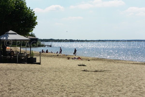 Lac de Cazaux en Gironde