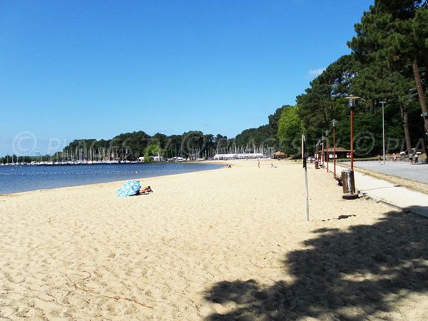 Photo de la plage du Lac Cazaux à La Teste